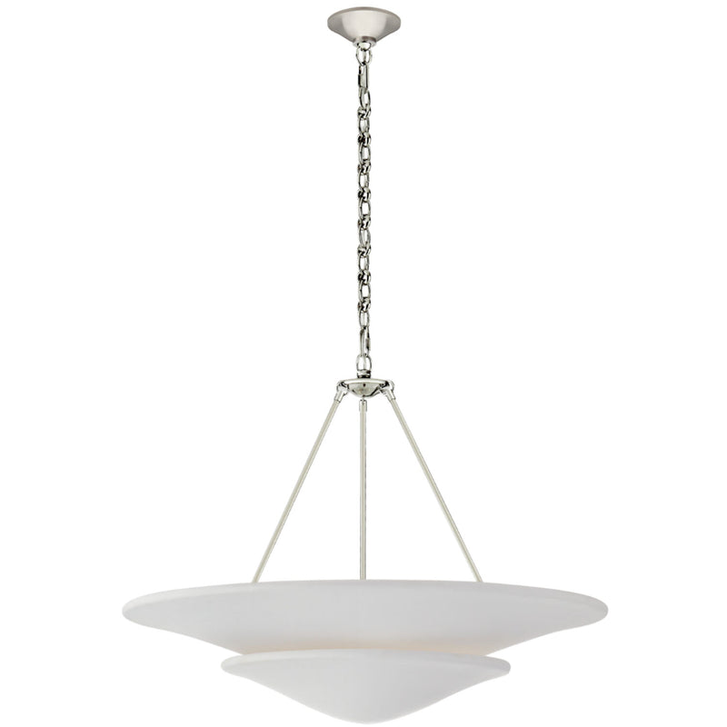 MOLLINO  32-INCH TIERED SIX LIGHT CHANDELIER - robinsonco.ca