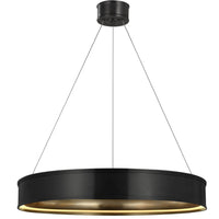 CONNERY 30-INCH RING LED CHANDELIER - robinsonco.ca
