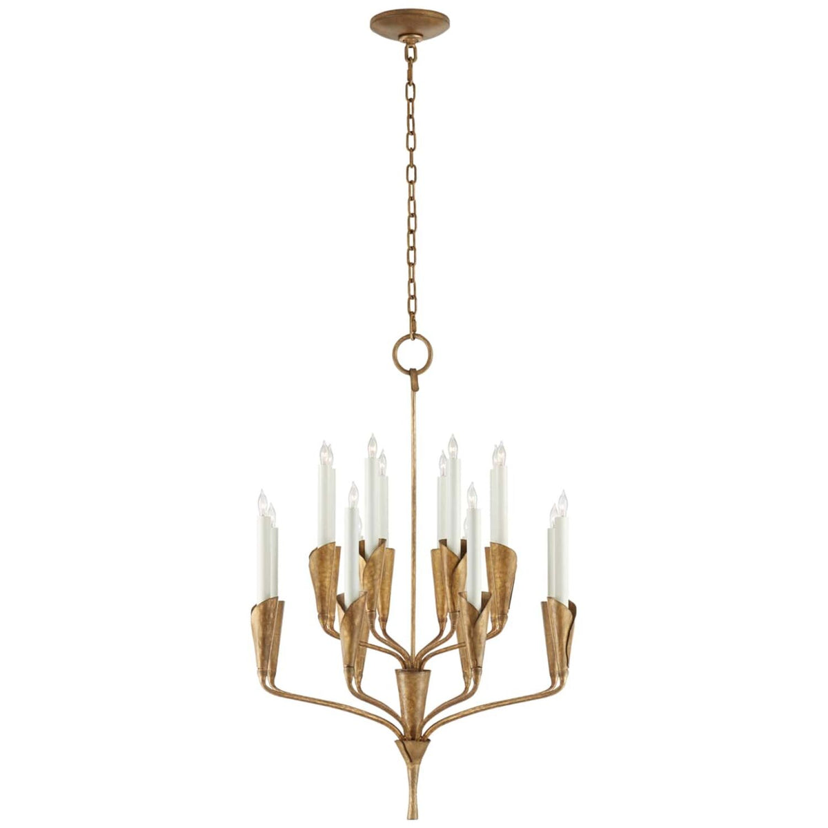 AIDEN 25-INCH SMALL SIXTEEN LIGHT CHANDELIER - robinsonco.ca