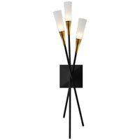 STELLAR LED TRIPLE TAIL WALL SCONCE - robinsonco.ca