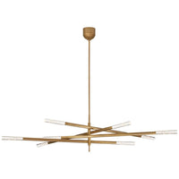 ROUSSEAU 65-INCH GRANDE EIGHT LIGHT ARTICULATING CHANDELIER - robinsonco.ca