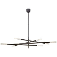 ROUSSEAU 65-INCH GRANDE EIGHT LIGHT ARTICULATING CHANDELIER - robinsonco.ca