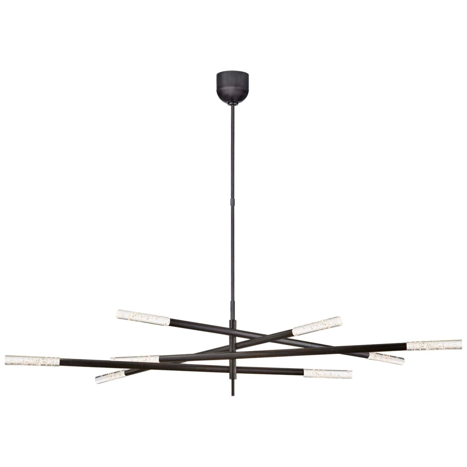ROUSSEAU 65-INCH GRANDE EIGHT LIGHT ARTICULATING CHANDELIER - robinsonco.ca