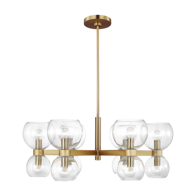 LONDYN 12 LIGHT SMALL CHANDELIER - robinsonco.ca