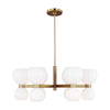 LONDYN 12 LIGHT SMALL CHANDELIER - robinsonco.ca