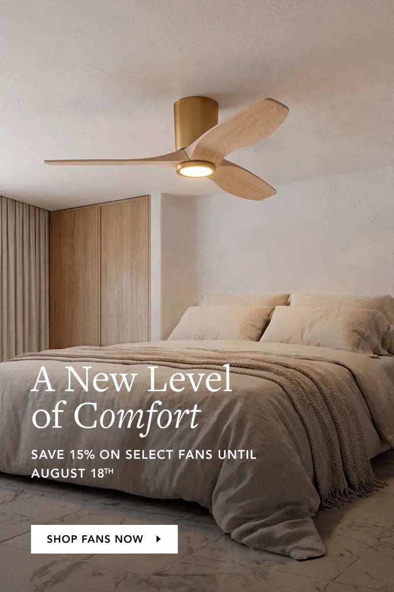 Select ceiling fans on sale until August 18