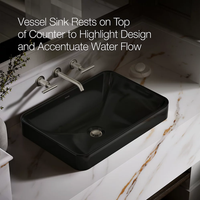 VOX RECTANGLE 22.75-IN VESSEL BATHROOM SINK - robinsonco.ca