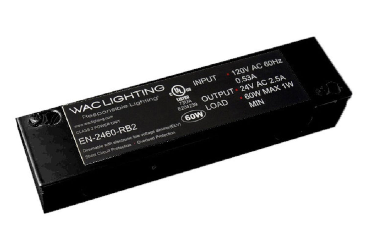 24V ELECTRONIC ENCLOSED REMOTE TRANSFORMER 60W