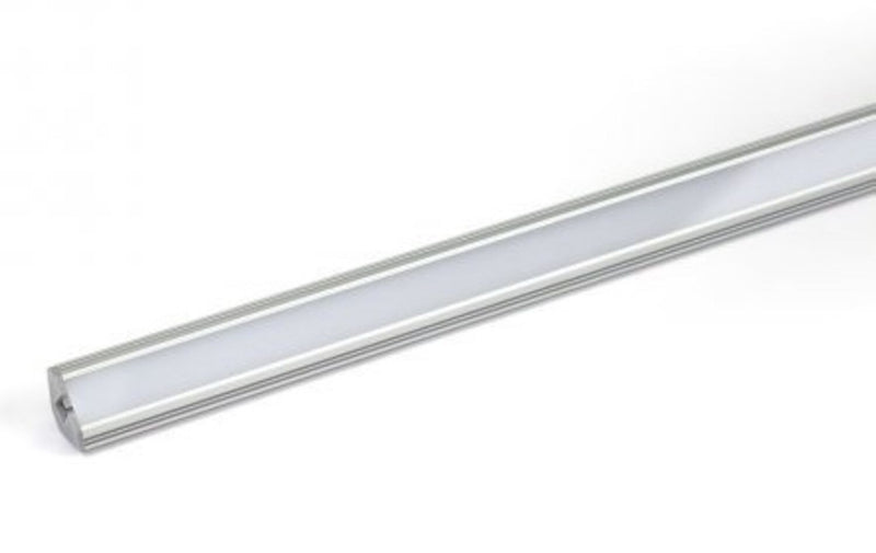 5in Channel INVISILED 5 INCH FIELD CUTTABLE ALUMINUM SURFACE MOUNTED ANGLED CHANNE