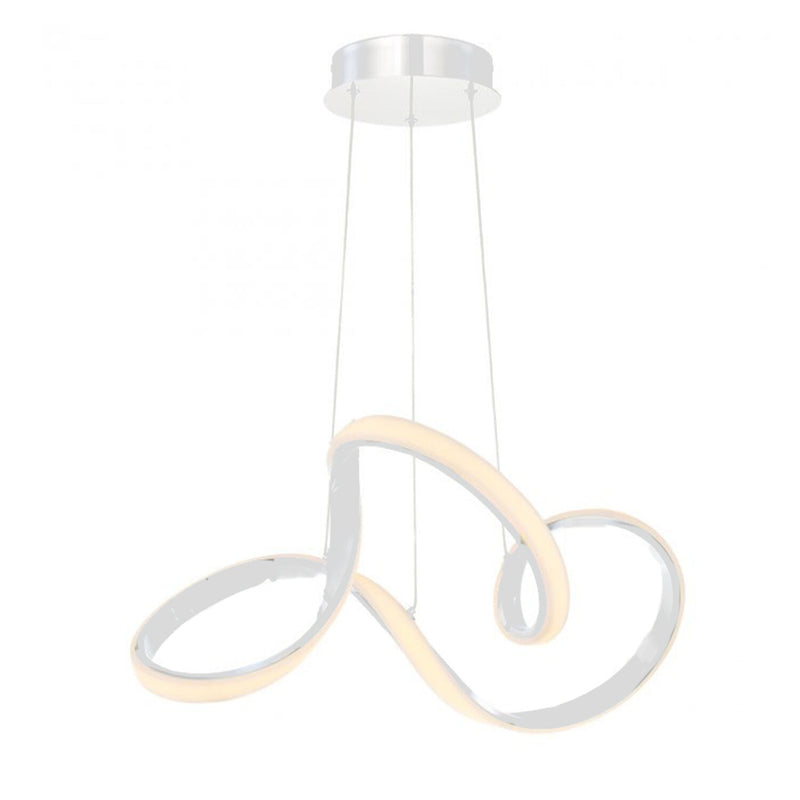 VORNADO 23-INCH LED PENDANT CHANDELIER 3000K - robinsonco.ca