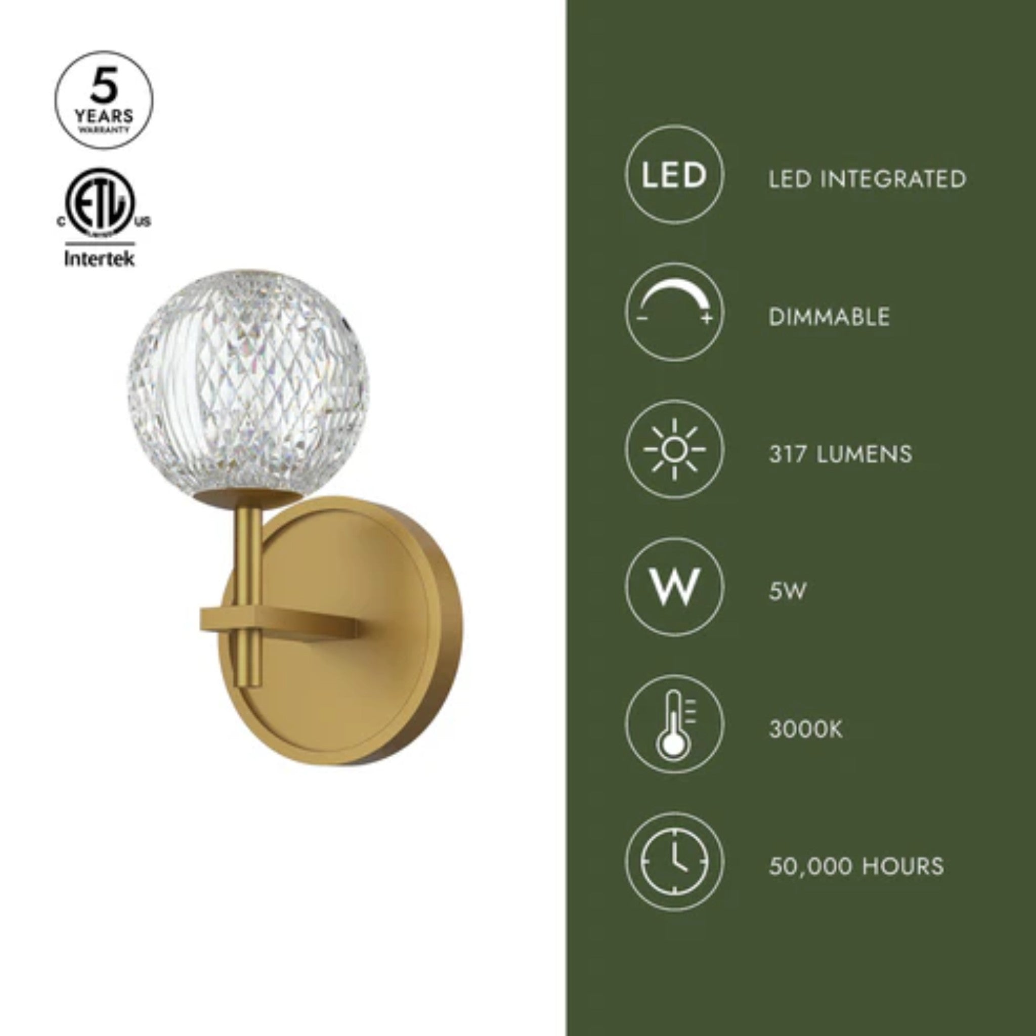MARNI 1-LIGHT VANITY LIGHT - robinsonco.ca