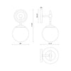 FIORE WALL/VANITY LIGHT (MULTIPLE SIZES) - robinsonco.ca