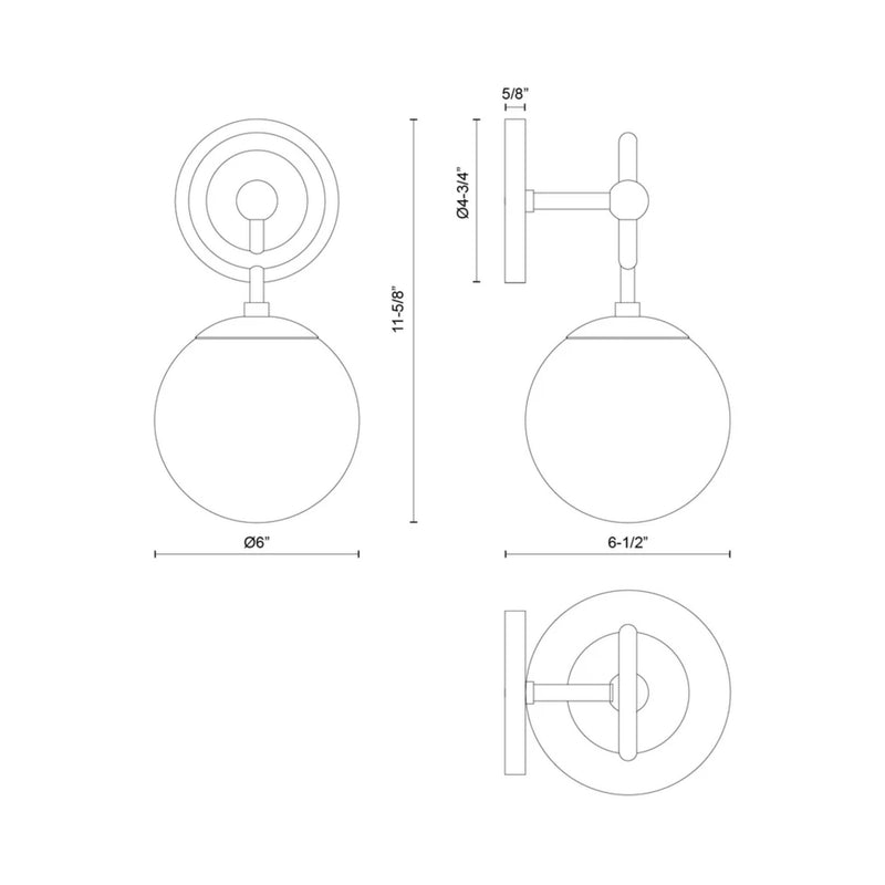 FIORE WALL/VANITY LIGHT (MULTIPLE SIZES) - robinsonco.ca