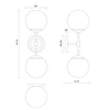 FIORE WALL/VANITY LIGHT (MULTIPLE SIZES) - robinsonco.ca