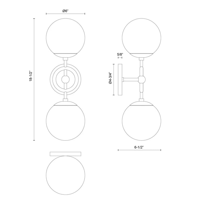 FIORE WALL/VANITY LIGHT (MULTIPLE SIZES) - robinsonco.ca