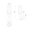 KRYSTA 10-IN WALL/VANITY LIGHT - robinsonco.ca