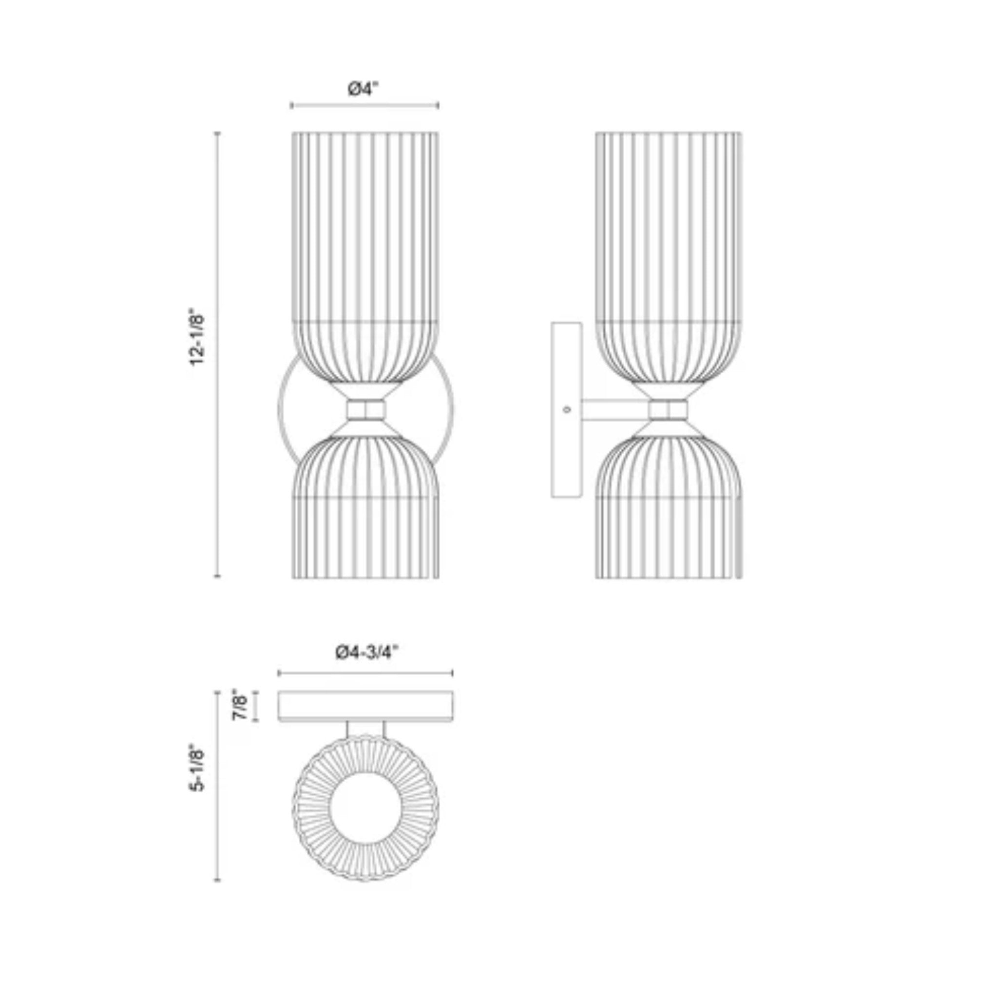 NELLY 2-LIGHT VANITY LIGHT - robinsonco.ca