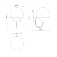 ALBA WALL/VANITY LIGHT (MULTIPLE SIZES) - robinsonco.ca