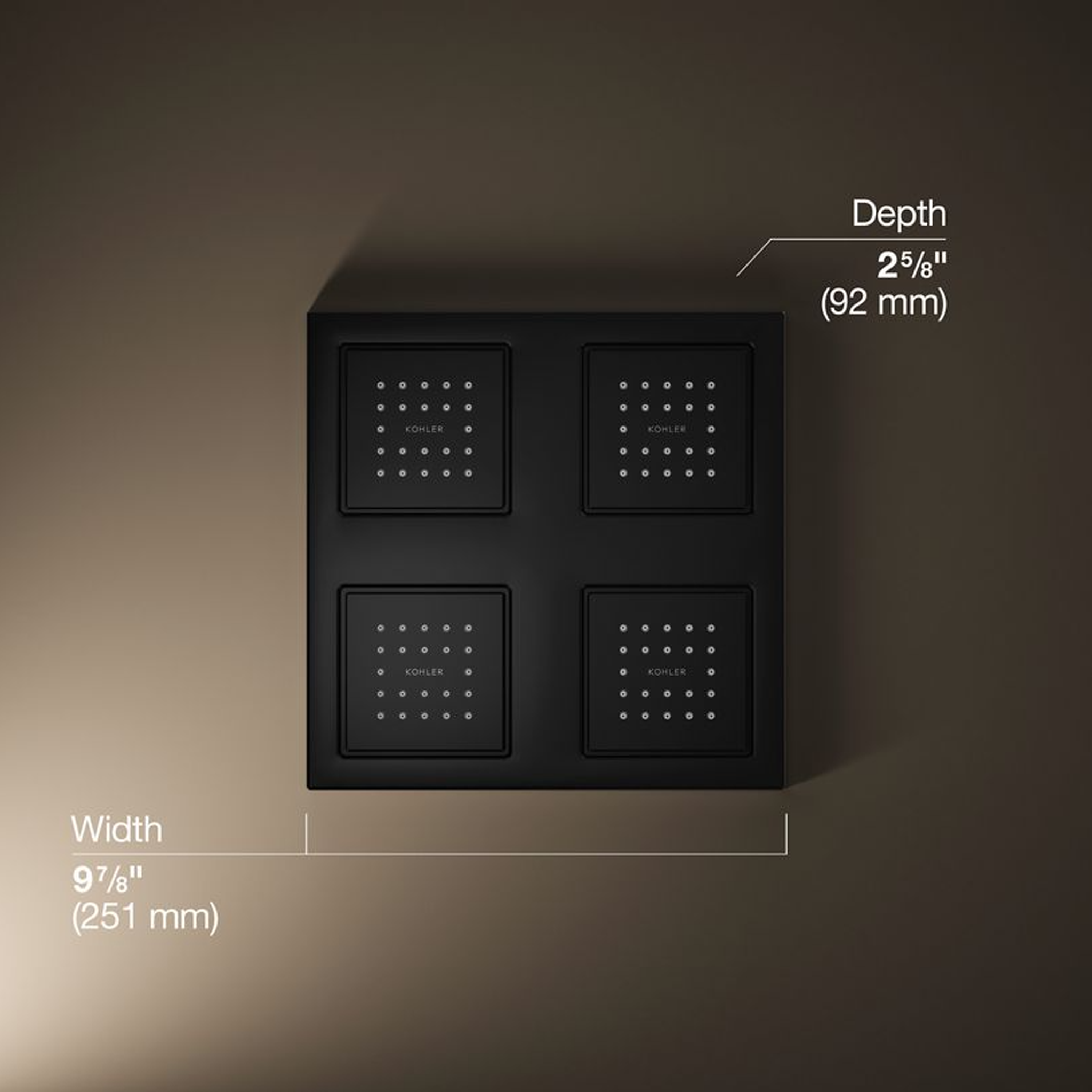 WATERTILE RAIN OVERHEAD SHOWER PANEL - robinsonco.ca