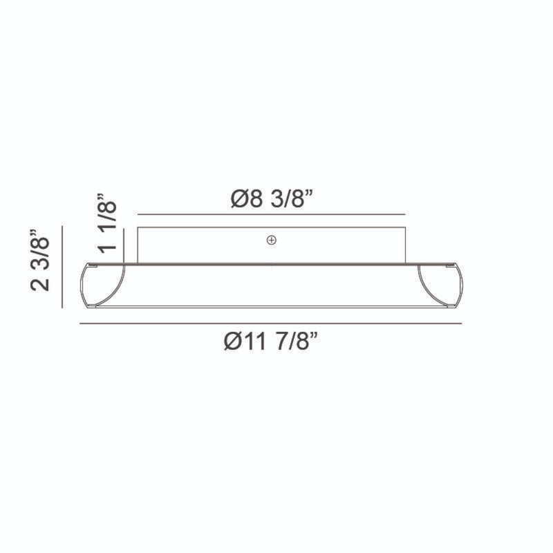 MAVERICK 1-LIGHT LED FLUSH MOUNT (MULTIPLE SIZES) - robinsonco.ca