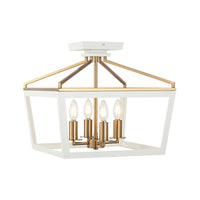 MAVONSHIRE 4-LIGHT FLUSH MOUNT - robinsonco.ca