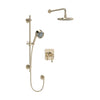 GRACELINE 1/2" THERMOSTATIC & PRESSURE BALANCE 3 FUNCTION SYSTEM TRIM WITH INTEGRATED VOLUME CONTROL - robinsonco.ca