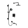 GRACELINE 1/2" THERMOSTATIC & PRESSURE BALANCE 3 FUNCTION SYSTEM WITH INTEGRATED VOLUME CONTROL - robinsonco.ca