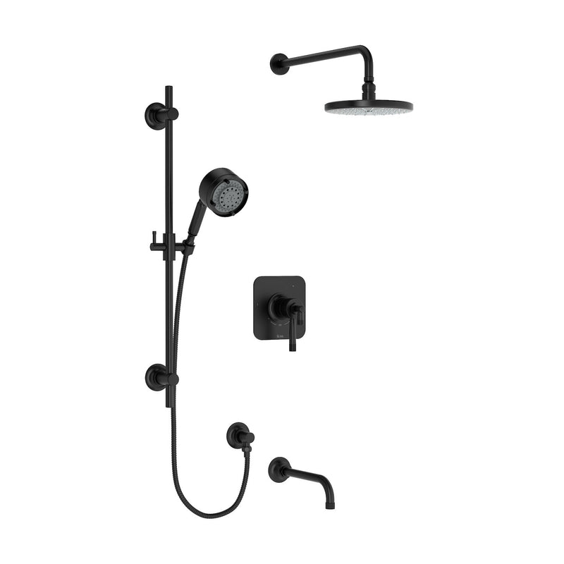 GRACELINE 1/2" THERMOSTATIC & PRESSURE BALANCE 3 FUNCTION SYSTEM WITH INTEGRATED VOLUME CONTROL - robinsonco.ca