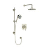 GRACELINE 1/2" THERMOSTATIC & PRESSURE BALANCE 3 FUNCTION SYSTEM TRIM WITH INTEGRATED VOLUME CONTROL - robinsonco.ca