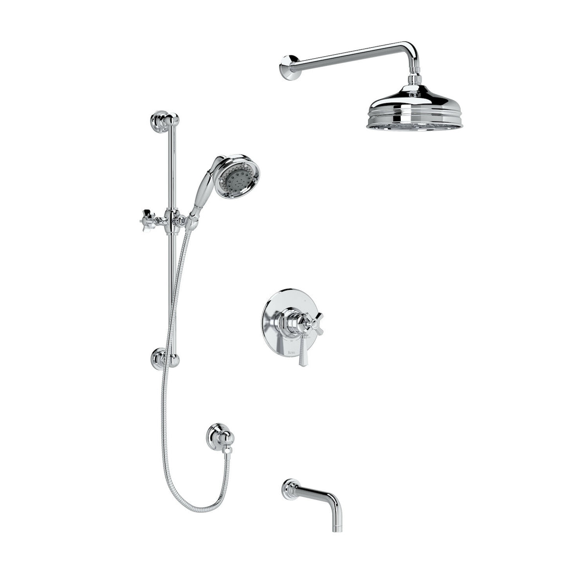 SAN GIOVANNI 1/2" THERMOSTATIC & PRESSURE BALANCE 3 FUNCTION SYSTEM WITH INTEGRATED VOLUME CONTROL - robinsonco.ca