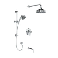 SAN GIOVANNI 1/2" THERMOSTATIC & PRESSURE BALANCE 3 FUNCTION SYSTEM WITH INTEGRATED VOLUME CONTROL - robinsonco.ca
