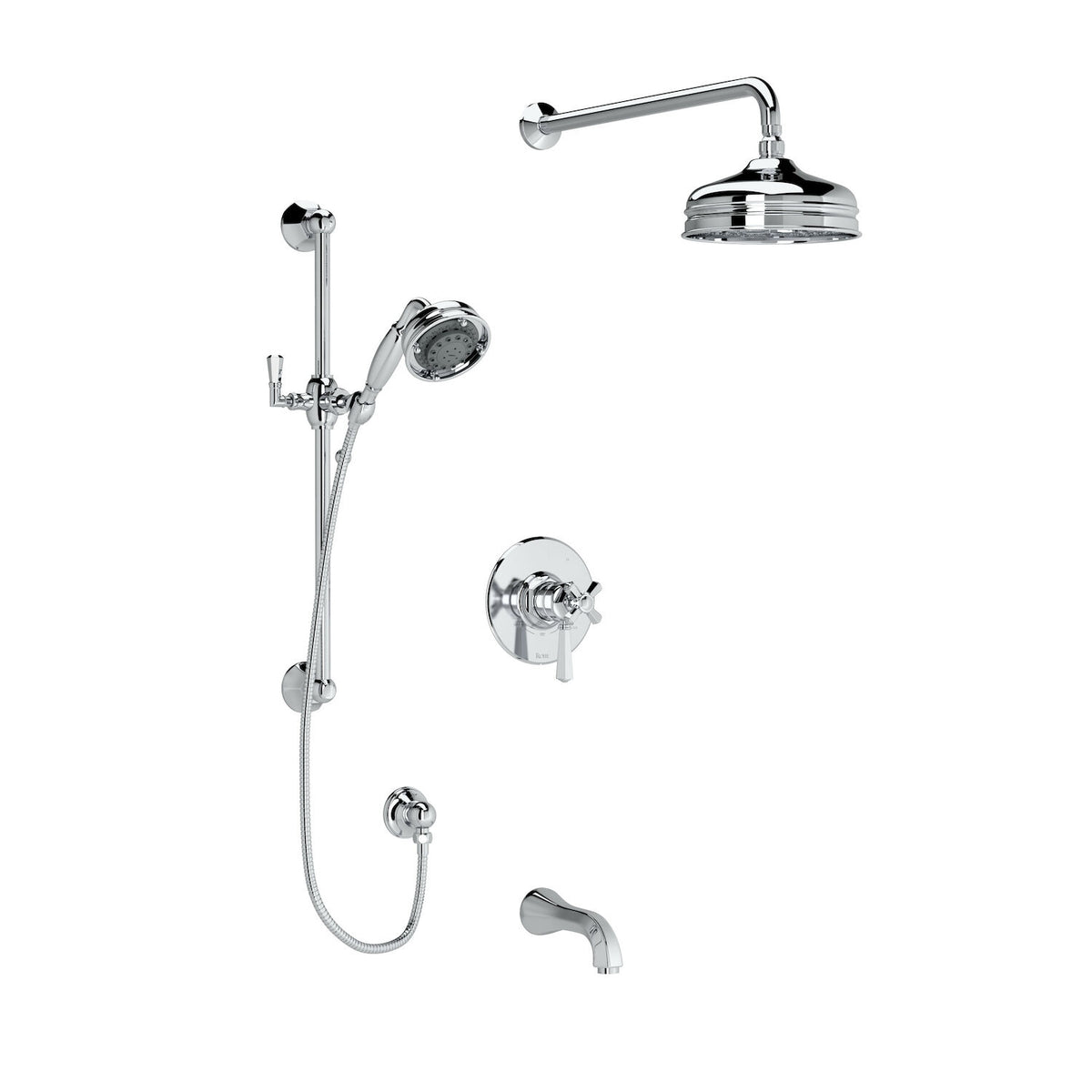 PALLADIAN 1/2" THERMOSTATIC & PRESSURE BALANCE 3 FUNCTION SYSTEM WITH INTEGRATED VOLUME CONTROL - robinsonco.ca