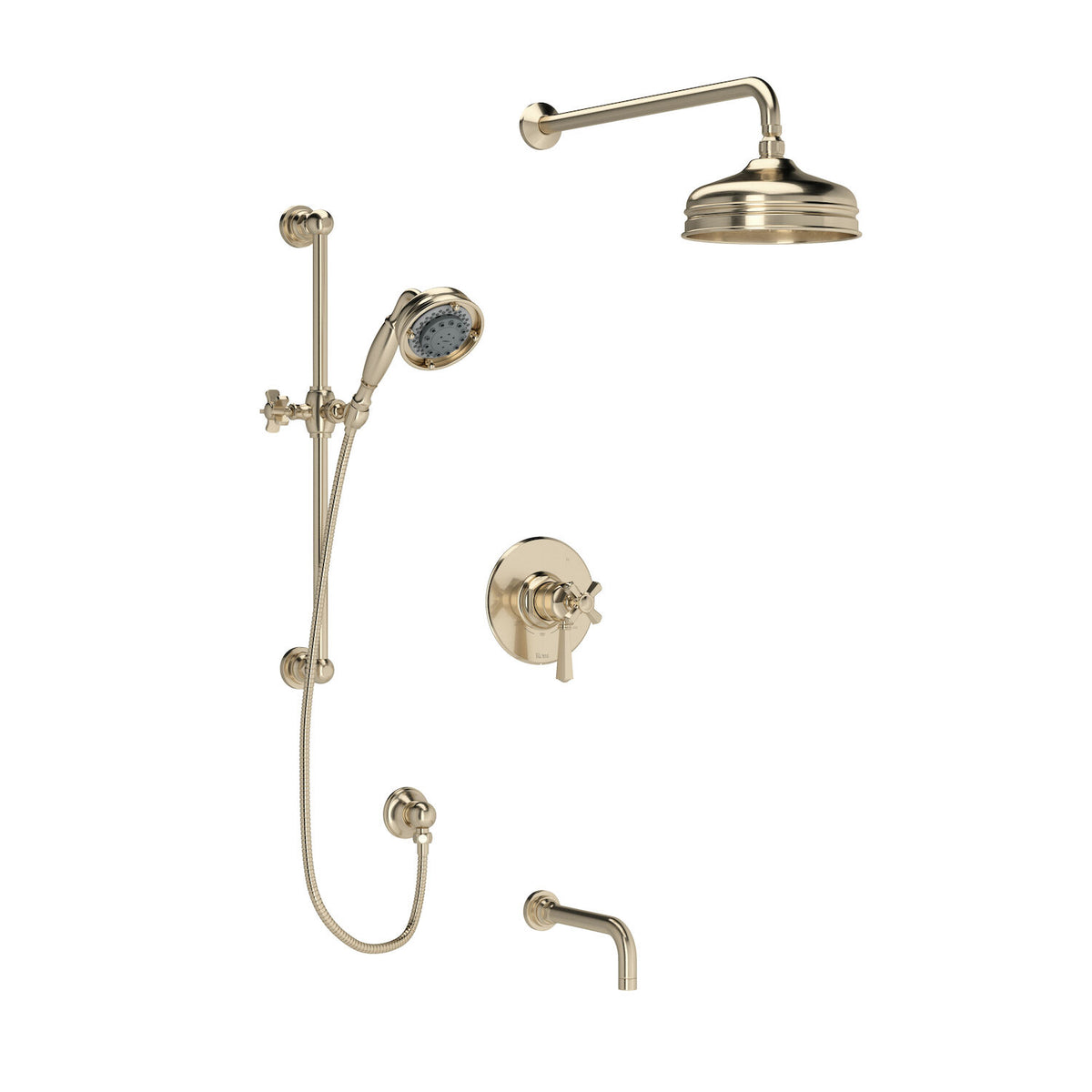 SAN GIOVANNI 1/2" THERMOSTATIC & PRESSURE BALANCE 3 FUNCTION SYSTEM WITH INTEGRATED VOLUME CONTROL - robinsonco.ca