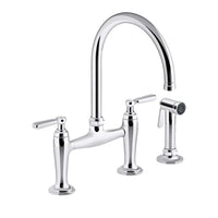 EDALYN™ BRIDGE FAUCET WITH SIDE SPRAY - robinsonco.ca