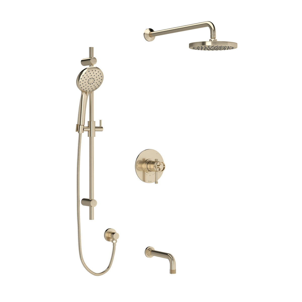 CAMPO 1/2" THERMOSTATIC & PRESSURE BALANCE 3 FUNCTION SYSTEM WITH INTEGRATED VOLUME CONTROL - robinsonco.ca
