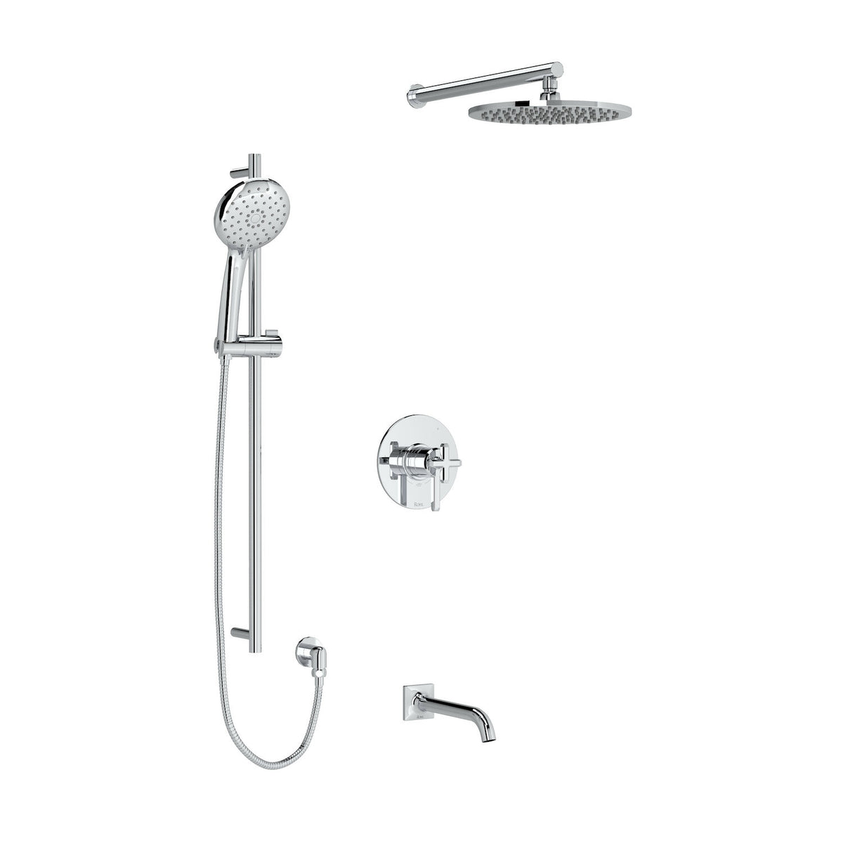 APOTHECARY 1/2" THERMOSTATIC & PRESSURE BALANCE 3 FUNCTION SYSTEM WITH INTEGRATED VOLUME CONTROL - robinsonco.ca