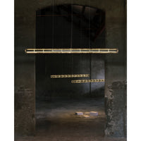 LUCE ORIZZONTALE LINEAR SUSPENDED LAMP (MULTIPLE SIZES) - robinsonco.ca