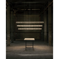 LUCE ORIZZONTALE LINEAR SUSPENDED LAMP (MULTIPLE SIZES) - robinsonco.ca