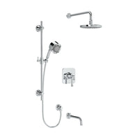 GRACELINE 1/2" THERMOSTATIC & PRESSURE BALANCE 3 FUNCTION SYSTEM WITH INTEGRATED VOLUME CONTROL - robinsonco.ca