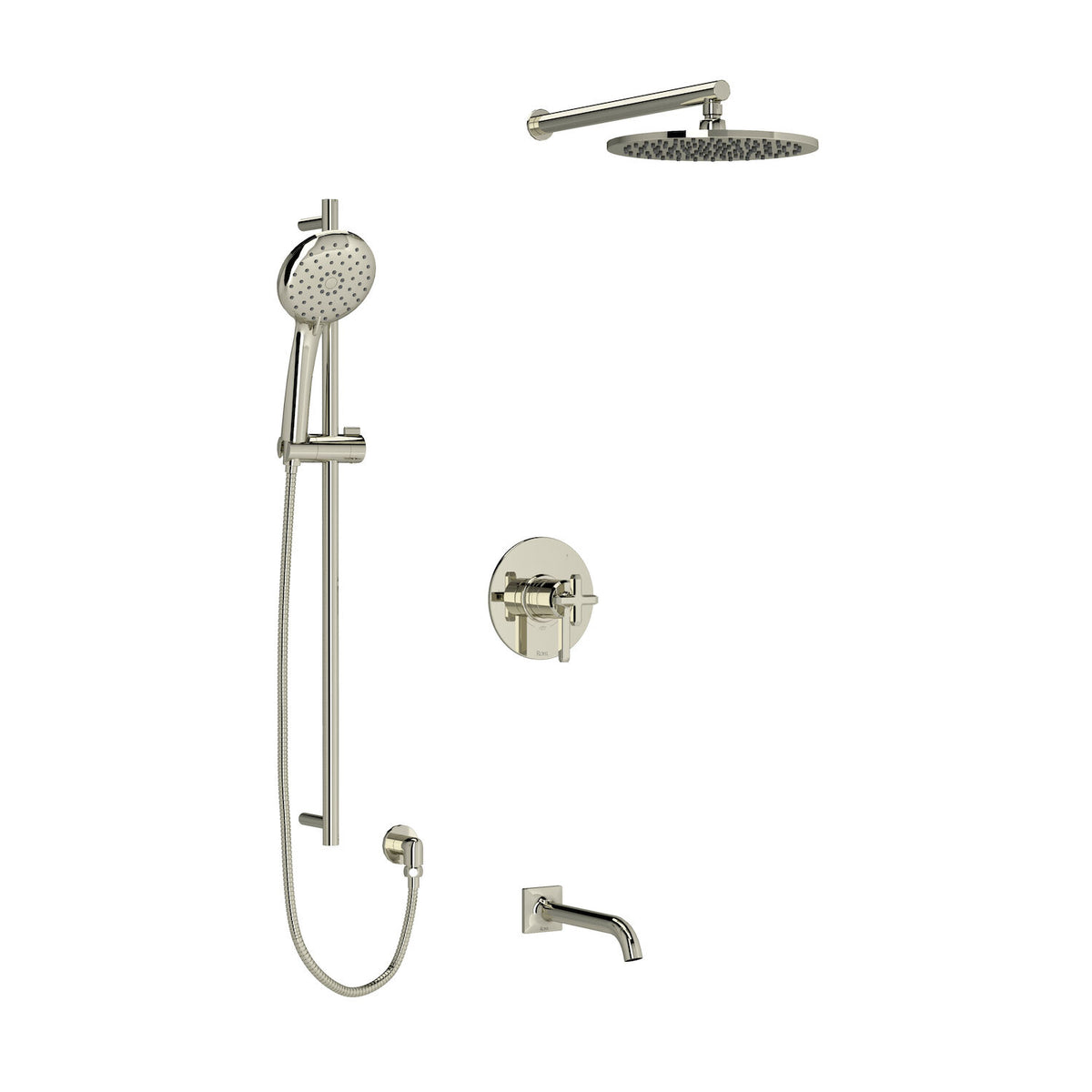 APOTHECARY 1/2" THERMOSTATIC & PRESSURE BALANCE 3 FUNCTION SYSTEM WITH INTEGRATED VOLUME CONTROL - robinsonco.ca