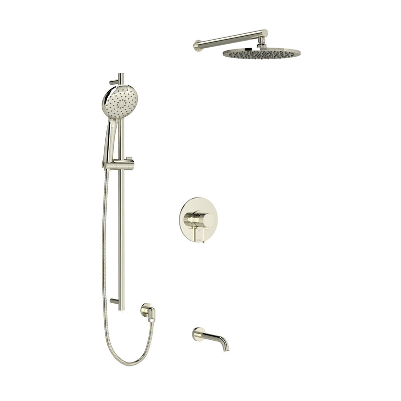 TENERIFE 1/2" THERMOSTATIC & PRESSURE BALANCE 3 FUNCTION SYSTEM WITH INTEGRATED VOLUME CONTROL - robinsonco.ca