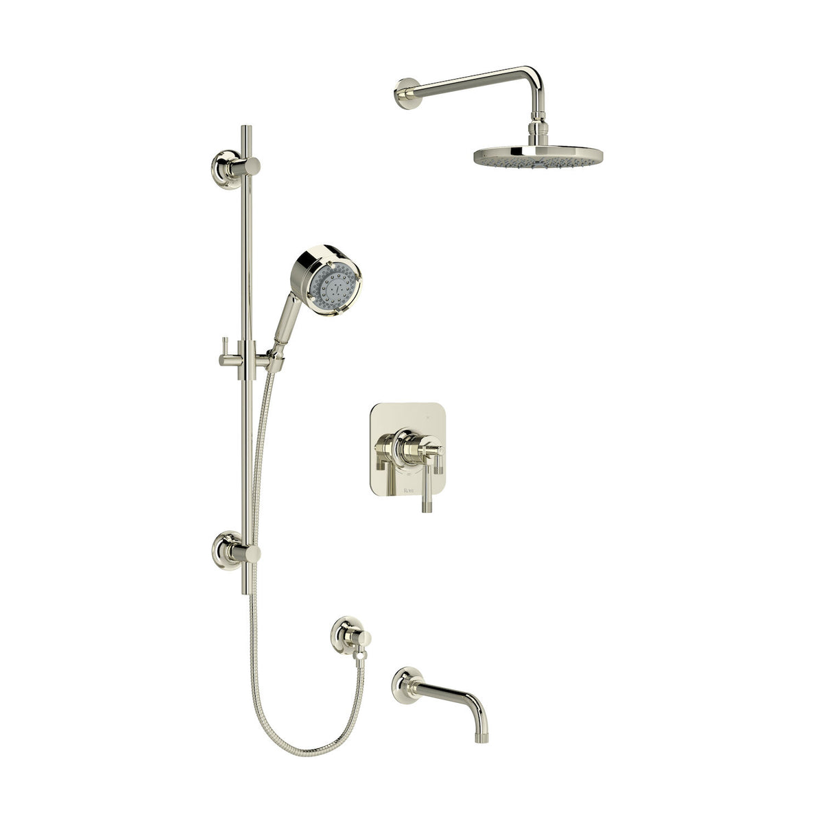 GRACELINE 1/2" THERMOSTATIC & PRESSURE BALANCE 3 FUNCTION SYSTEM WITH INTEGRATED VOLUME CONTROL - robinsonco.ca