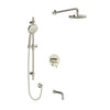 LOMBARDIA 1/2" THERMOSTATIC & PRESSURE BALANCE 3 FUNCTION SYSTEM WITH INTEGRATED VOLUME CONTROL - robinsonco.ca