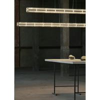 LUCE ORIZZONTALE LINEAR SUSPENDED LAMP (MULTIPLE SIZES) - robinsonco.ca