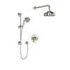 ACQUI 1/2" THERMOSTATIC & PRESSURE BALANCE 3 FUNCTION SYSTEM TRIM WITH INTEGRATED VOLUME CONTROL (PORCELAIN LEVER) - robinsonco.ca