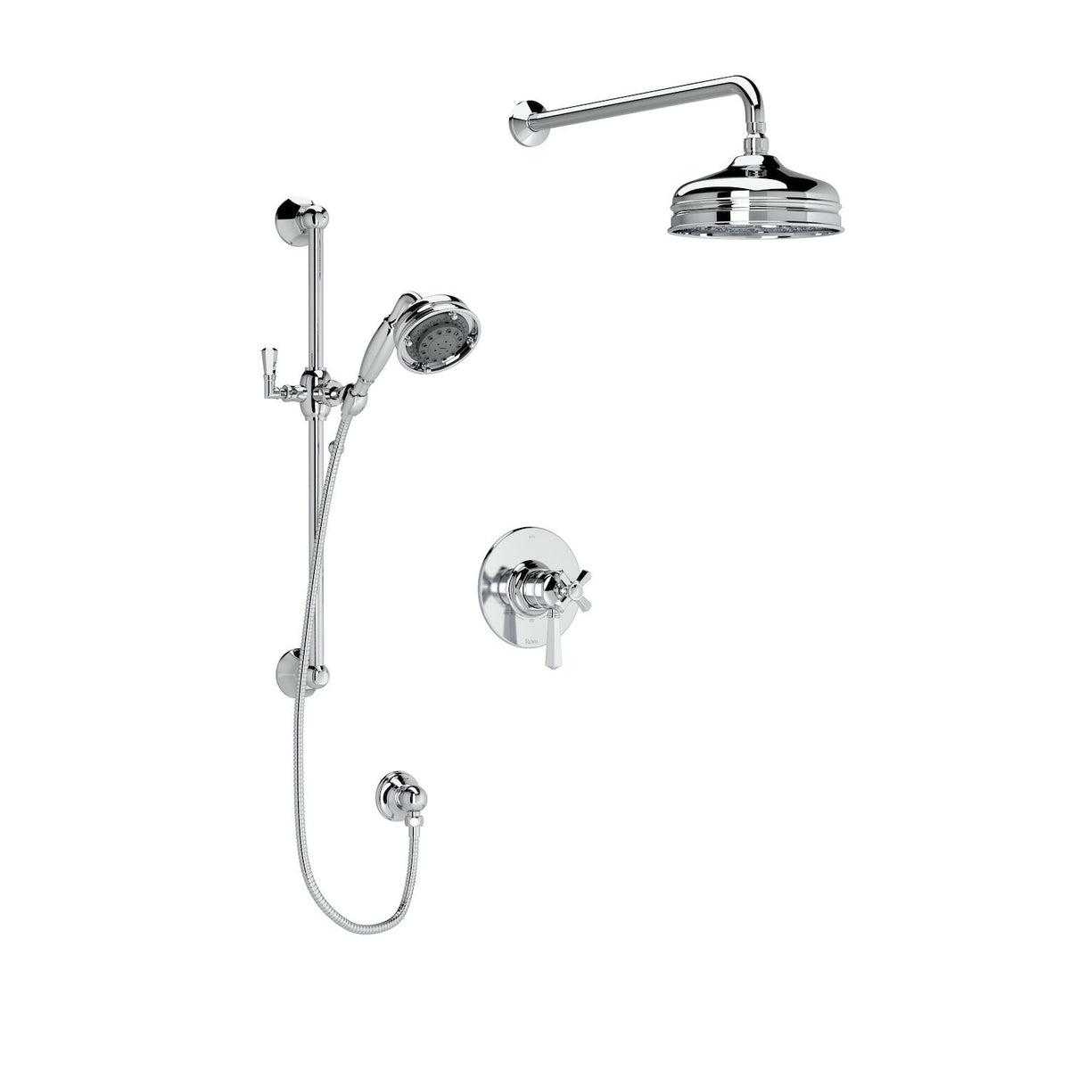 PALLADIAN 1/2" THERMOSTATIC & PRESSURE BALANCE 3 FUNCTION SYSTEM TRIM WITH INTEGRATED VOLUME CONTROL - robinsonco.ca