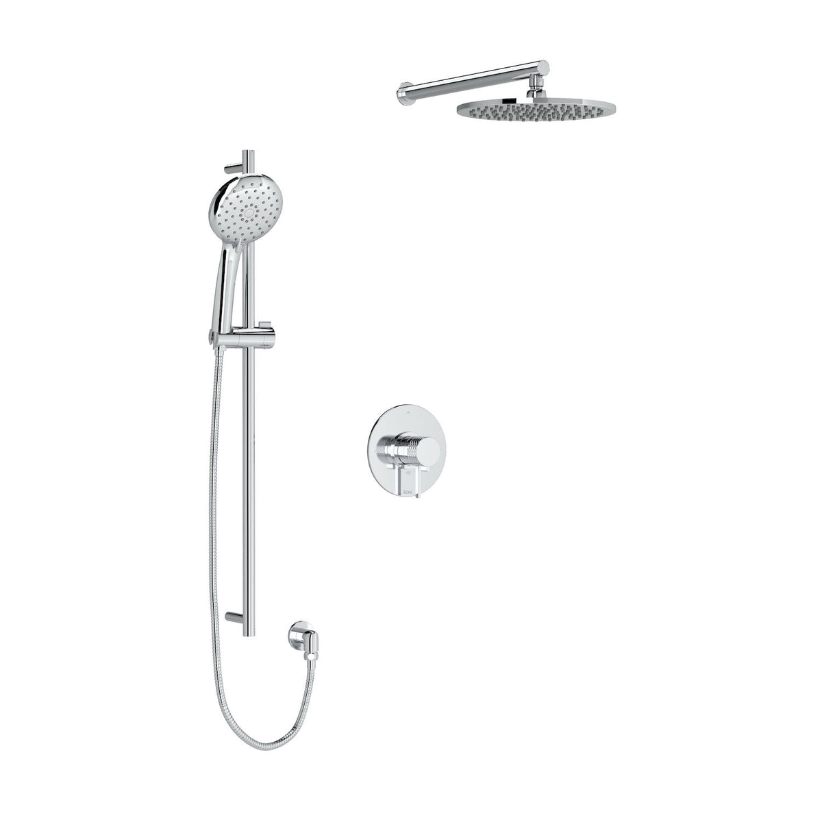 TENERIFE 1/2" THERMOSTATIC & PRESSURE BALANCE 3 FUNCTION SYSTEM TRIM WITH INTEGRATED VOLUME CONTROL - robinsonco.ca