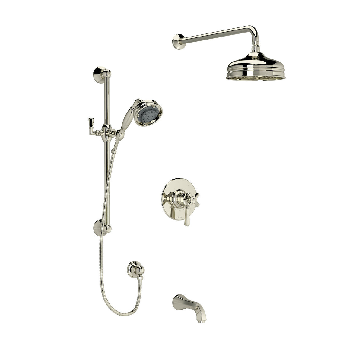 PALLADIAN 1/2" THERMOSTATIC & PRESSURE BALANCE 3 FUNCTION SYSTEM WITH INTEGRATED VOLUME CONTROL - robinsonco.ca
