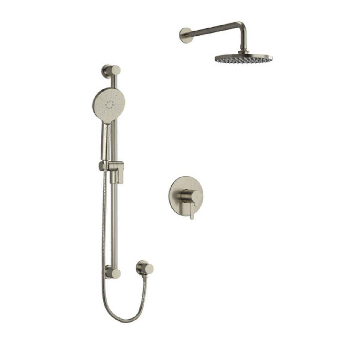 NIBI 323 SHOWER KIT WITH HAND SHOWER  AND RAIN HEAD - robinsonco.ca