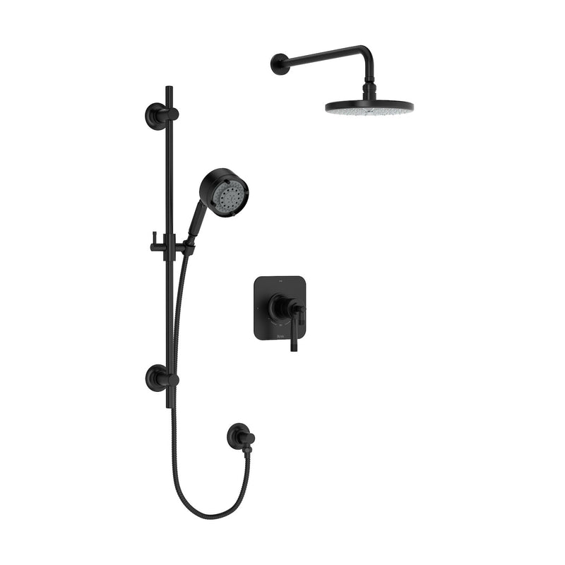 GRACELINE 1/2" THERMOSTATIC & PRESSURE BALANCE 3 FUNCTION SYSTEM TRIM WITH INTEGRATED VOLUME CONTROL - robinsonco.ca